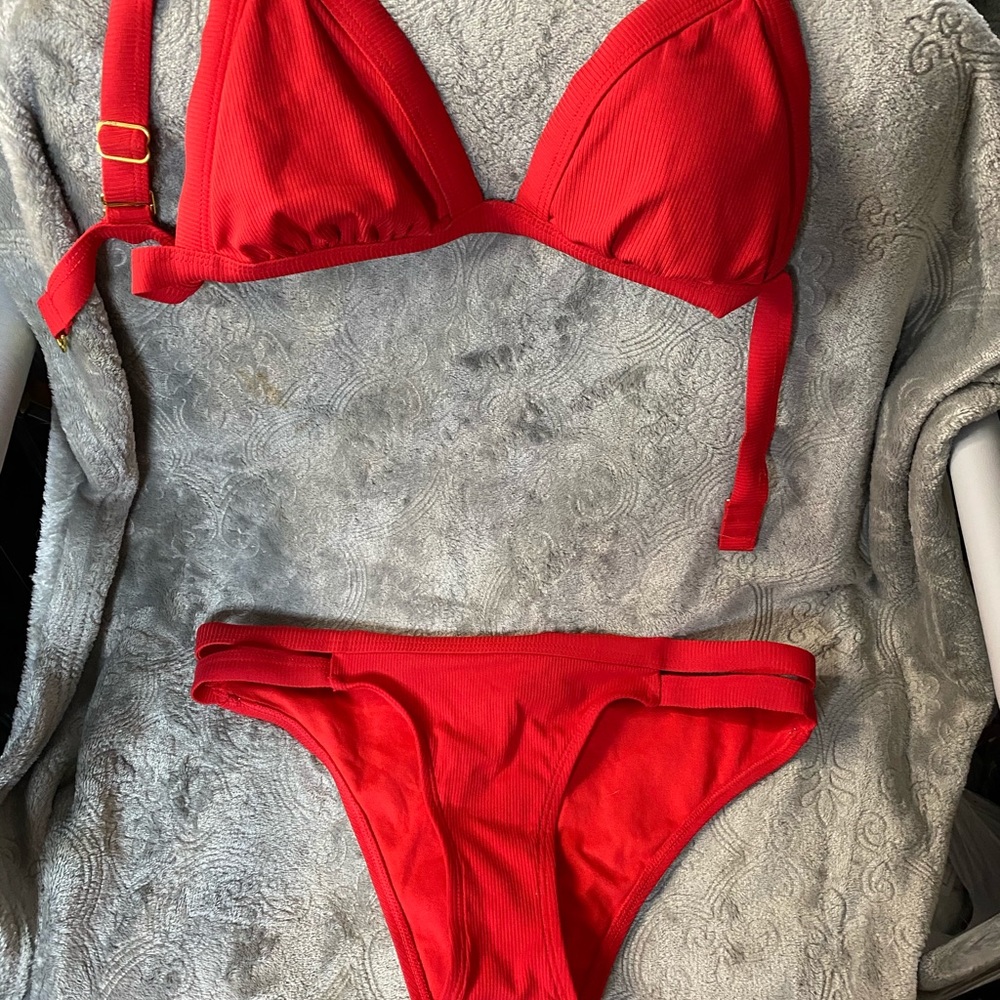 Red bikini